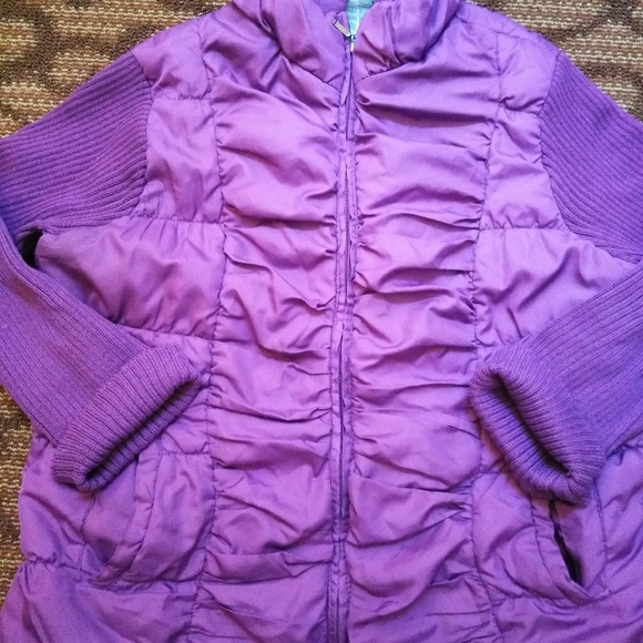 Purple 2X Dollhouse Jacket - Picture 2 of 5